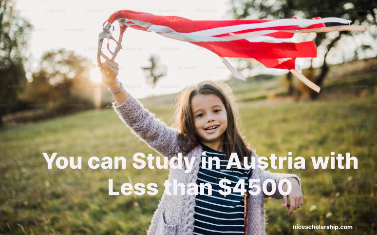 study in Austria with less than $4500